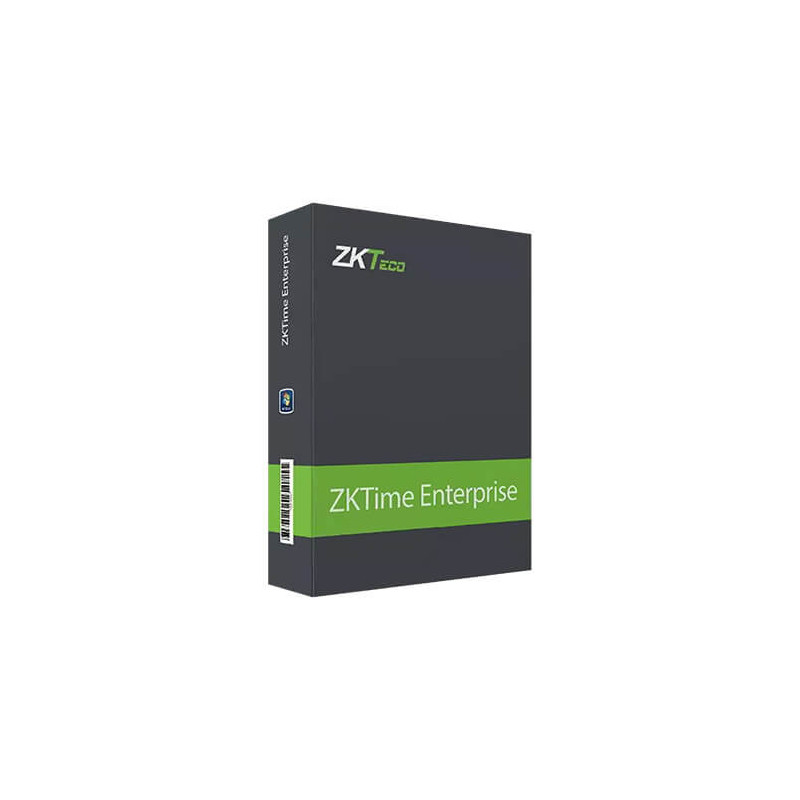 Licencia software control de presencia ZKTeco  ZKTIME-ENTERPRISE-50 50 Usuarios