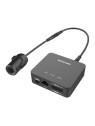 Cámara Pinhole IP Hikvision DS-2CD6425G1-30 2MP 0.005Lux 2.8mm H265+ POE SD WDR Audio Alarmas