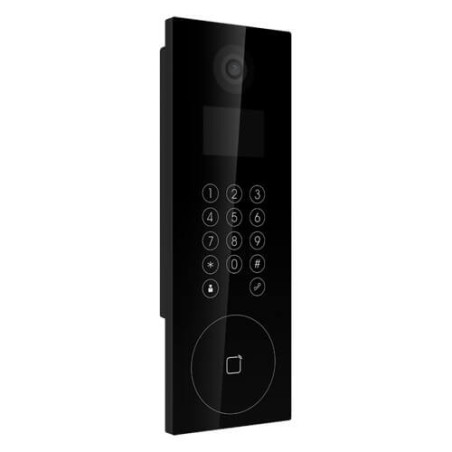 Videoportero IP para apartamentos Safire SF-VI123E-IP cámara 2MP POE Mifare Teclado IP65