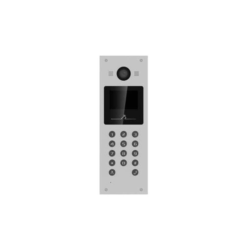 Videoportero IP para apartamentos Safire SF-VI125E-IP cámara 2MP POE Mifare Teclado IP65