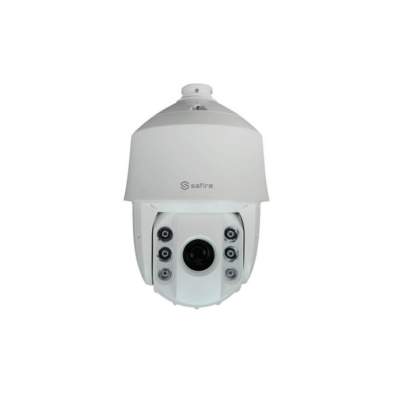 Domo PTZ IP  Safire SF-IPSD8732ITA-4U-AI 4MP IR200m 4.8-153mm Zoom32x H265+ POE SD WDR Audio Alarmas Truesense