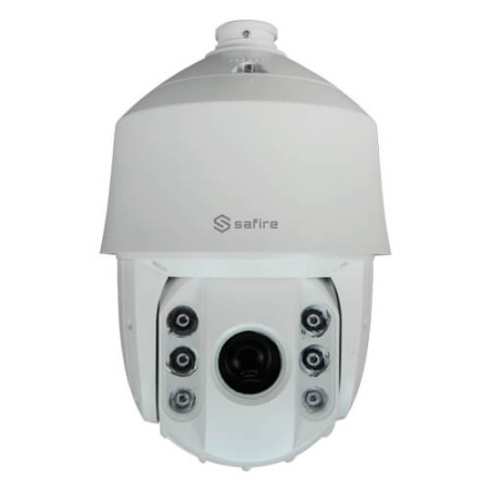 Domo PTZ IP  Safire SF-IPSD8732ITA-4U-AI 4MP IR200m 4.8-153mm Zoom32x H265+ POE SD WDR Audio Alarmas Truesense