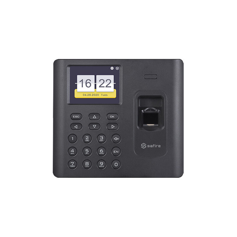 Control de presencia Safire SF-AC3012KEMD-IPW Teclado Huellas RFID Wifi