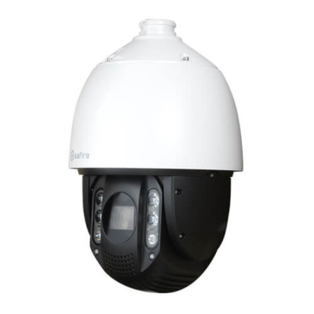 Domo PTZ IP Safire SF-IPSD8725ITA-8U-AI 8MP IR200m 5.9-148mm Zoom25x H265+ POE SD WDR Audio Alarmas Truesense