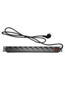 Toma de corriente múltiple PDU-9P1U-SWITCH enrackable 250VAC 16A (1U)