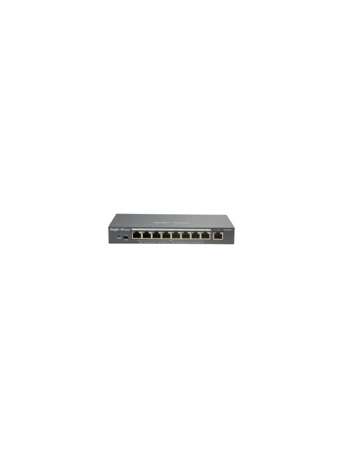 Switch Reyee RG-ES209GC-P 9-port 10/100/1000M POEx8 120W Gestionable