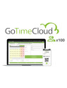 Licencia software control de presencia ZKTeco      ZK-GOTIMECLOUD-100 100 usuarios