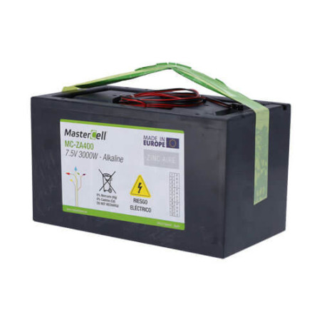 Batería zinc-aire  7.5V   400Ah BATT-75V-3000WH-M