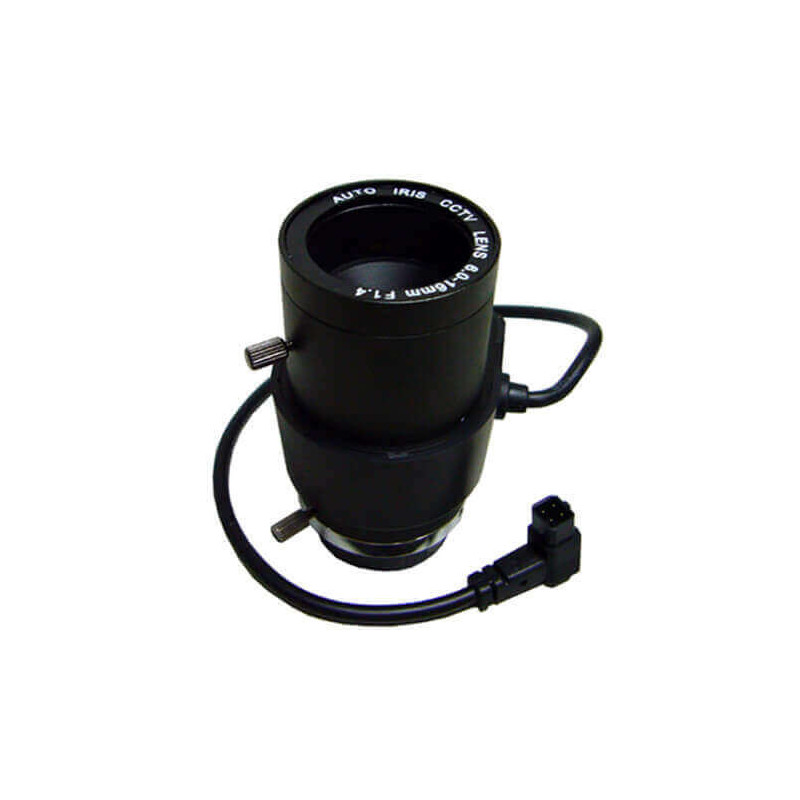 Óptica varifocal auto iris para cámara  6 - 16mm 2MP SSV0616GNB