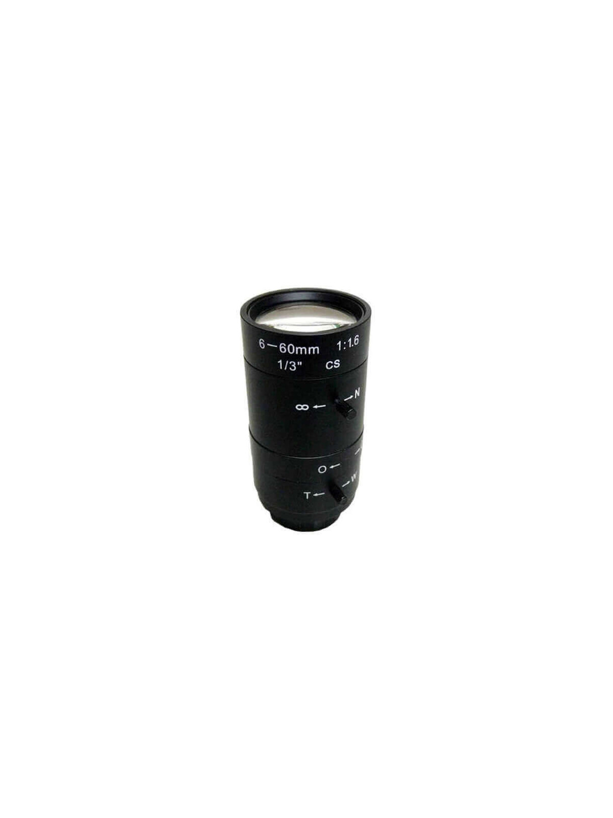 Óptica varifocal manual iris para cámara 6 - 60mm SSV06060