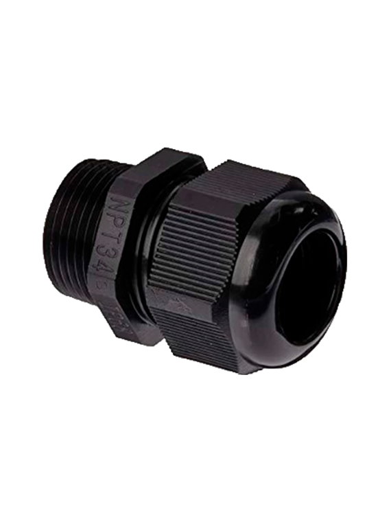 CABLE-GLAND-NPT3/4-BLACK