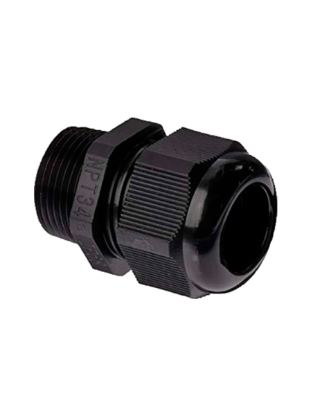 CABLE-GLAND-NPT3/4-BLACK