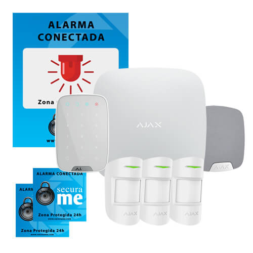 Kit alarma Ajax AJ-HUBKIT-PRO-KS [aj-hubkit-pro-ks] - 416.53€ - SECURAME